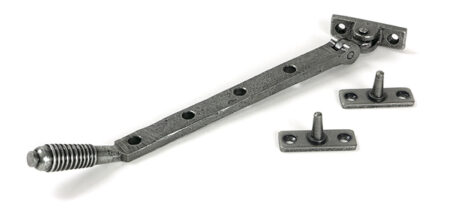 From the Anvil Pewter 10" Reeded Stay - Pewter Patina