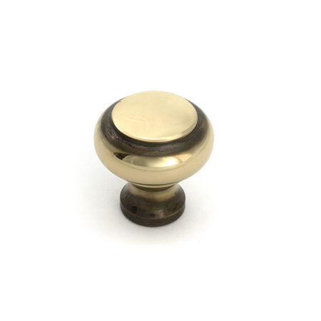 Aged Brass Regency Cabinet Knob - Small | 52087