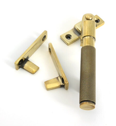 Aged Brass Night-Vent Locking Brompton Fastener | 52127 - Image 3
