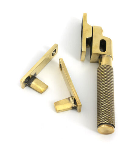 Aged Brass Night-Vent Locking Brompton Fastener | 52127 - Image 4