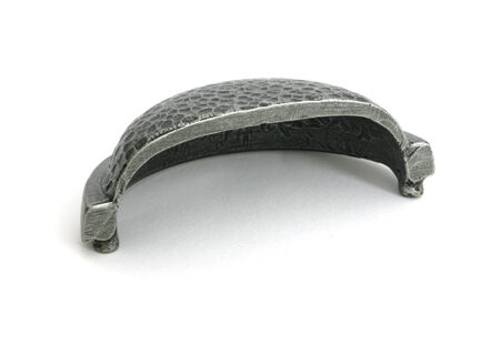 Pewter Hammered Regency Concealed Drawer Pull | 52159 - Image 3