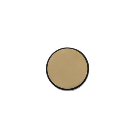 Atlantic Satin Brass Atlantic Cylinder Premium Floor Mounted Door Stop - (ADSCPSB) - Image 2