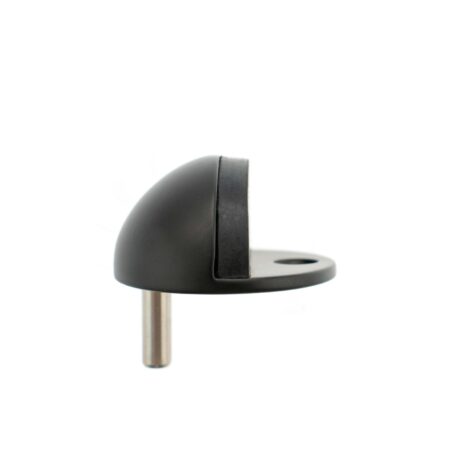 Atlantic Matt Black Atlantic Half-Moon Contract Floor Mounted Door Stop - (ADSHMCMB) - Image 2