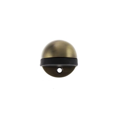 Atlantic Antique Brass Atlantic Half-Moon Premium Floor Mounted Door Stop - (ADSHMPAB) - Image 2