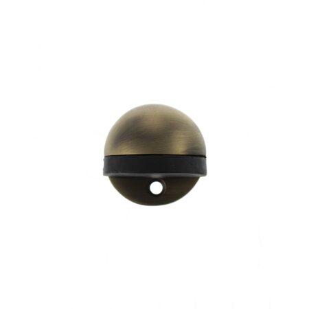Atlantic Matt Antique Brass Atlantic Half-Moon Premium Floor Mounted Door Stop - (ADSHMPMAB) - Image 2