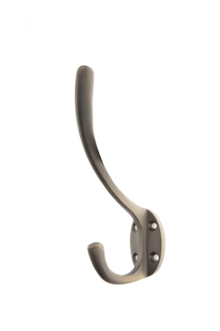Matt Antique Brass Atlantic Traditional Hat & Coat Hook - (AHCHMAB) - Image 2