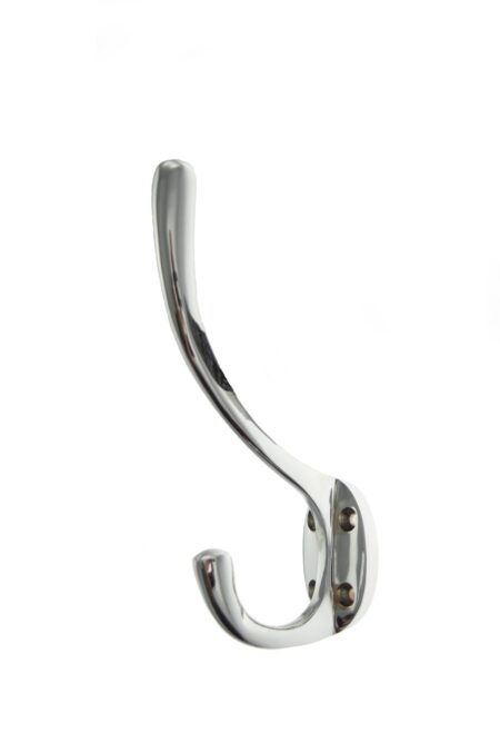 Polished Chrome Atlantic Traditional Hat & Coat Hook - (AHCHPC) - Image 2