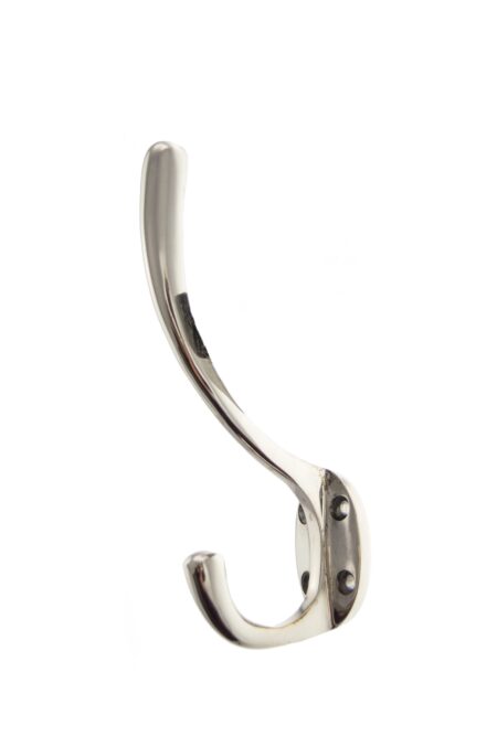 Polished Nickel Atlantic Traditional Hat & Coat Hook - (AHCHPN) - Image 2