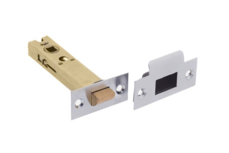 Atlantic Satin Chrome Atlantic Heavy Duty Bolt Through Tubular Latch 4" - (AL4SC) - Image 2