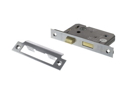 Satin Chrome Atlantic Bathroom Lock [CE] 2.5" - (ALKBATH25SC) - Image 2