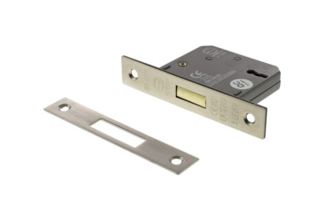 Satin Nickel Atlantic 3 Lever Key Deadlock [CE] 3" - (ALKDEAD3LK3SN) - Image 2