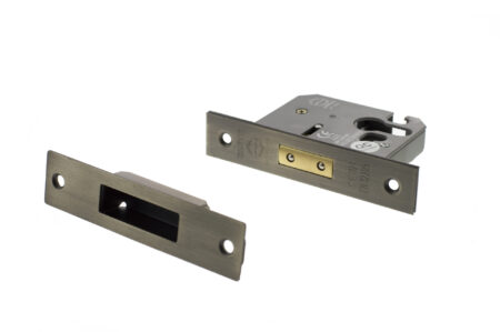 ALKDEADE25MAB Atlantic Euro Deadlock [CE] 2.5" - Matt Antique Brass - Image 2