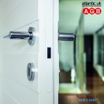 Atlantic Bronze AGB Polaris 2XT Magnetic Bathroom Lock 50mm backset - (AGB2XTWCB)