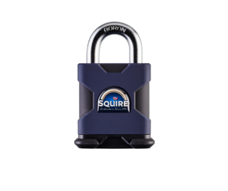 Squire SS50S Open Shackle Steel Padlock