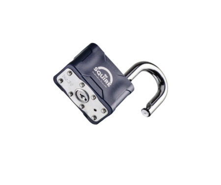 Squire 35 Stronglock Laminated Open Shackle 4 Pin Double Locking Padlock - Image 2
