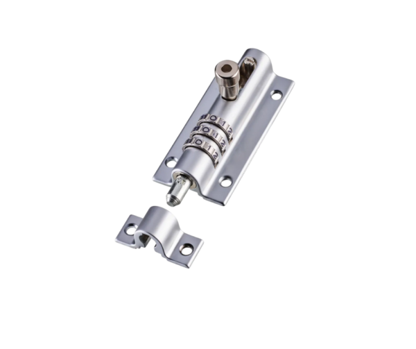 Squire Combi-Bolt 3CH Re-Codable Locking Bolt Chrome 92mm
