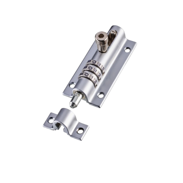 Squire Combi-Bolt 3CH Re-Codable Locking Bolt Chrome 92mm