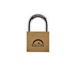 Squire LN4 Lion Premium Solid Brass 5 pin Shackle Double Locking Padlock