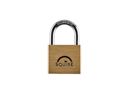 Squire LN4 Lion Premium Solid Brass 5 pin Shackle Double Locking Padlock