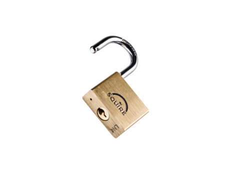 Squire LN4 Lion Premium Solid Brass 5 pin Shackle Double Locking Padlock - Image 2
