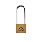 Squire LN4/2.5 Lion Premium Solid Brass 5 pin Long Shackle Double Locking Padlock