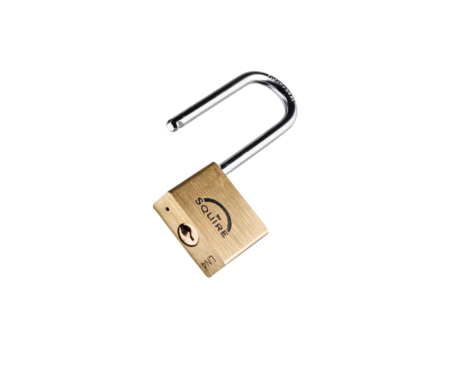 Squire LN4/2.5 Lion Premium Solid Brass 5 pin Long Shackle Double Locking Padlock - Image 2