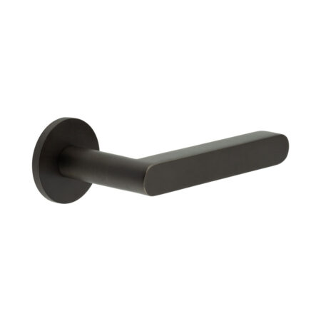 CR-101 Dark Bronze Unsprung Round Rose Door Handle
