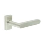 CR-101 Satin Stainless Steel Multi Point Rectangular Rose Door Handle