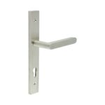 CR-101 Satin Stainless Steel Multi Point Backplate Door Handle