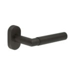 CR-102 Dark Bronze Multi Point Oval Rose Door Handle