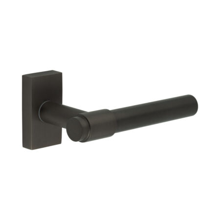 CR-103 Dark Bronze Multi Point Rectangular Rose Door Handle