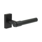 CR-103 Black Multi Point Rectangular Rose Door Handle