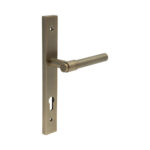 CR-103 Antique Brass Multi Point Backplate Door Handle