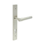 CR-103 Satin Stainless Steel Multi Point Backplate Door Handle