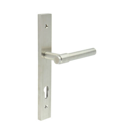 CR-103 Satin Stainless Steel Multi Point Backplate Door Handle