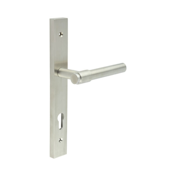 CR-103 Satin Stainless Steel Multi Point Backplate Door Handle