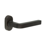 CR-104 Dark Bronze Multi Point Oval Rose Door Handle