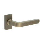 CR-104 Antique Brass Multi Point Rectangular Rose Door Handle