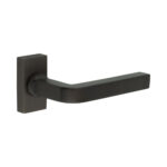 CR-104 Dark Bronze Multi Point Rectangular Rose Door Handle