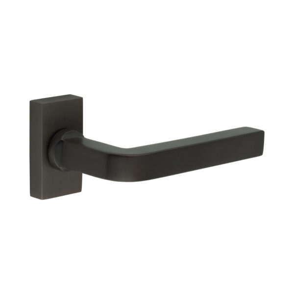 CR-104 Dark Bronze Multi Point Rectangular Rose Door Handle