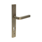 CR-104 Antique Brass Multi Point Backplate Door Handle