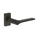 CR-105 Dark Bronze Multi Point Rectangular Rose Door Handle