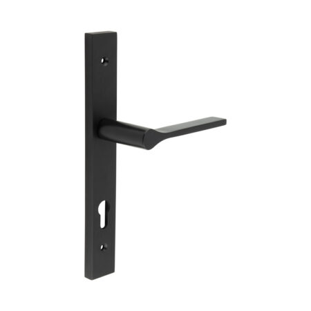CR-105 Black Multi Point Backplate Door Handle