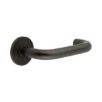 CR-106 Dark Bronze Unsprung Round Rose Door Handle