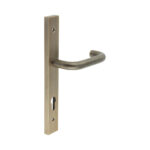CR-106 Antique Brass Multi Point Backplate Door Handle