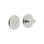 CR-801 Satin Stainless Steel Thumb Turn & Lock Round Rose