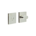 CR-801 Satin Stainless Steel Thumb Turn & Lock Square Rose