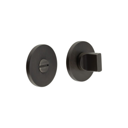 CR-802 Dark Bronze Thumb Turn & Lock Round Rose