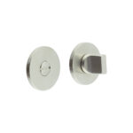 CR-802 Satin Stainless Steel Thumb Turn & Lock Round Rose