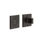 CR-802 Dark Bronze Thumb Turn & Lock Square Rose